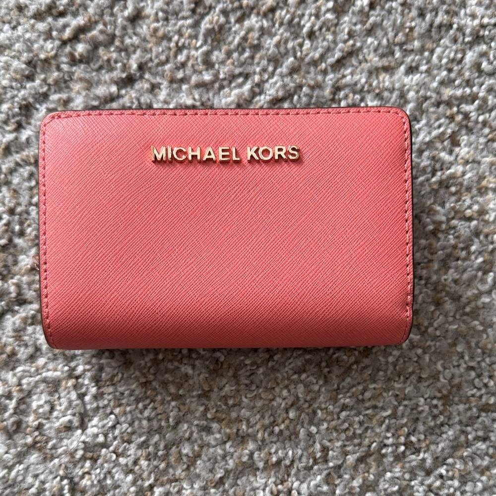 Michael Kors Coral Wallet